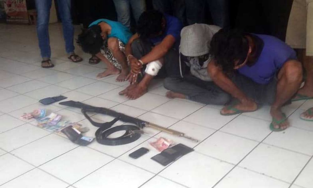 Keempat pelaku pencurian kambing ditangkap Polres Tulungagung