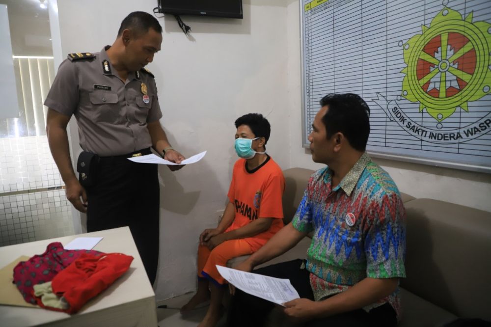 Pelaku pencabulan anak dibawah umur ditangkap Polres Kediri