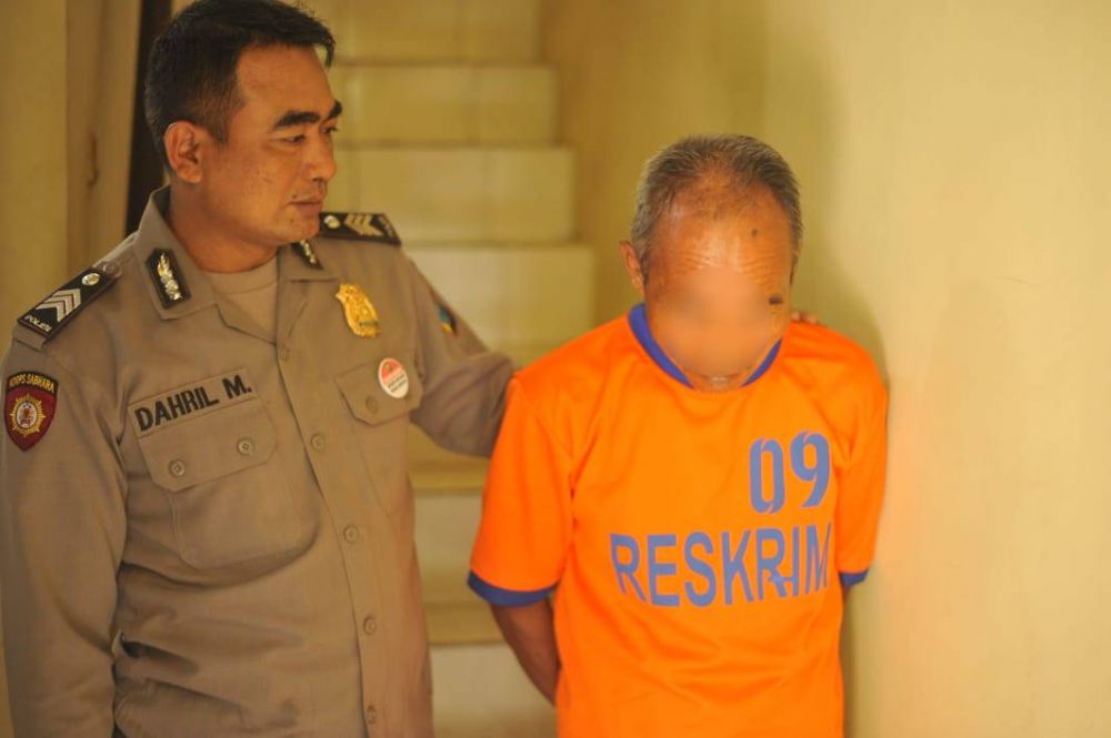 Pelaku pencabulan diamankan Polres Kediri