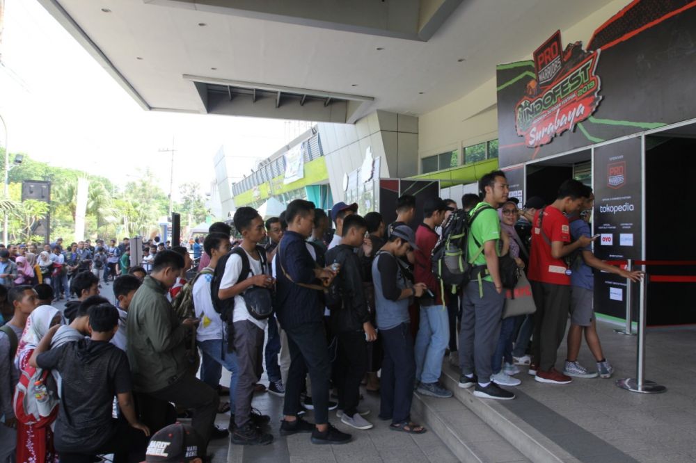 Ribuan pengunjung datang ke acara Indofest