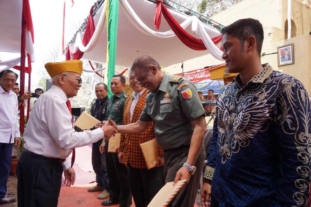 UWK Surabaya menggear Sarasehan Kebangsaan di Benteng Kedung Cowek, Surabaya untuk memperingati Hari Pahlawan