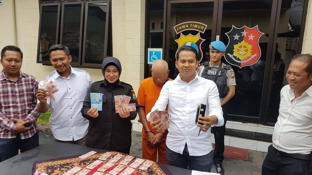 Peredaran uang palsu diungkap Polres Malang