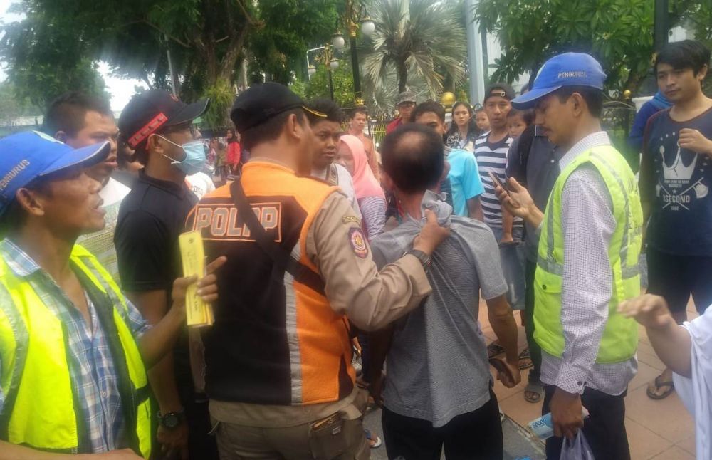 Pelaku copet diamankan warga dan Satpol PP