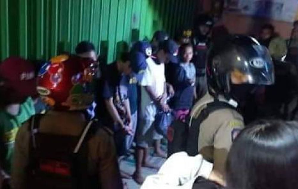 Tim gabungan amankan 17 ABG di Kota Surabaya
