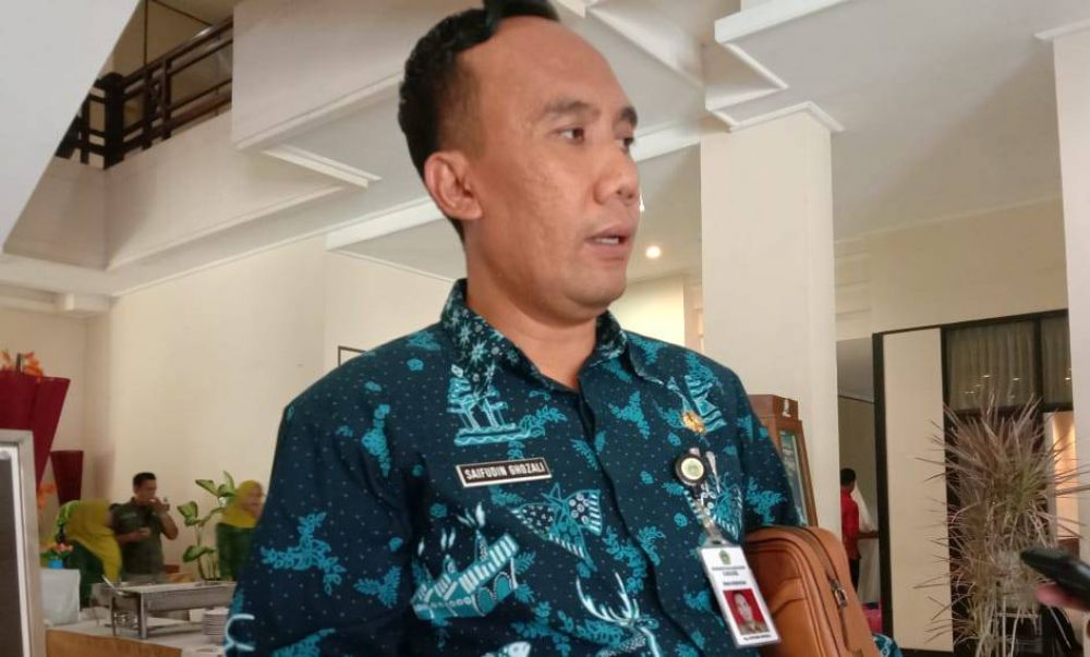 Kepala Dinas Kesehatan Kabupaten Gresik, dr Saifuddin Ghozali 