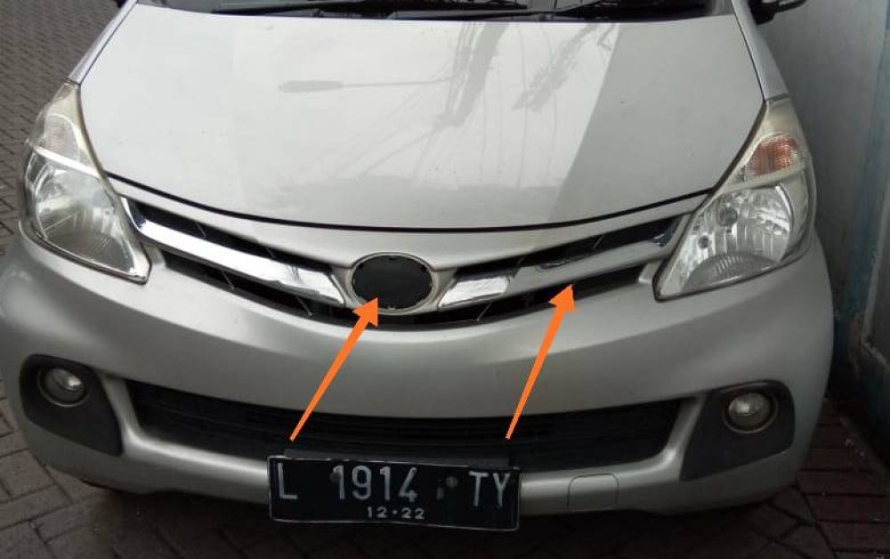 Mobil milik korban yang diduga digelapkan oleh pelaku