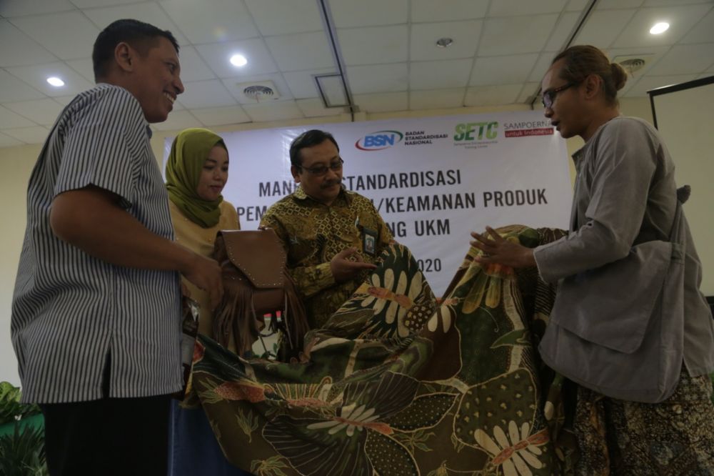 Sosialisasi BSN terhadap pelaku UKM Jawa Timur