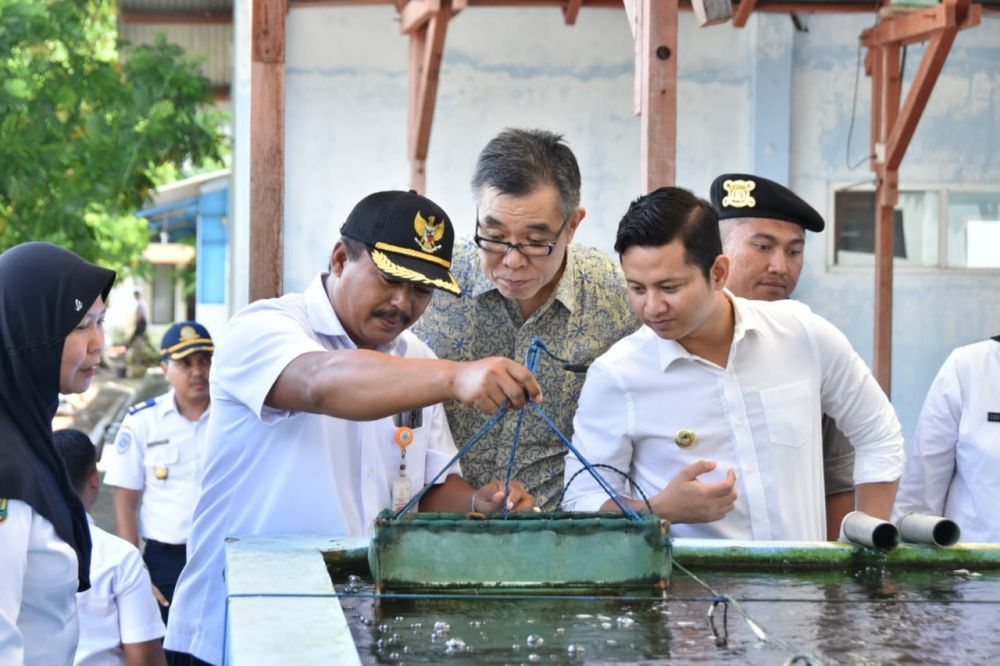 Kunjungan Konjen Jepang ke Trenggalek didampingi Bupati Nur Arifin