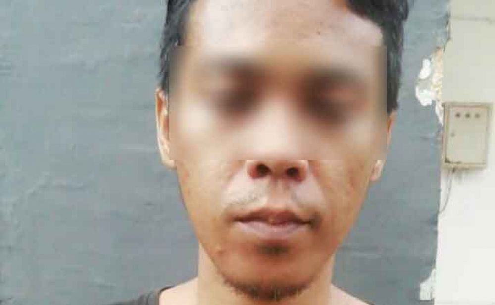 Pelaku PNS yang diamankan Satresnarkoba Polres Kediri Kota 