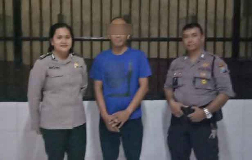 Pelaku ditangkap Tim Opsnal Unit Timsus Resnarkoba Polrestabes Surabaya 