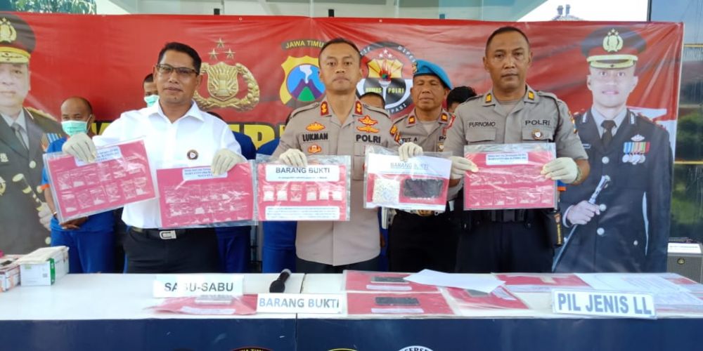 Seminggu, 7 Pengedar Narkoba di Kediri Diringkus