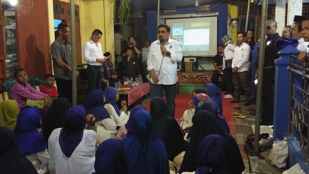 Kegiatan Sapa Warga Irjen Pol (Purn) Machfud Arifin di Tambak Asri, Surabaya