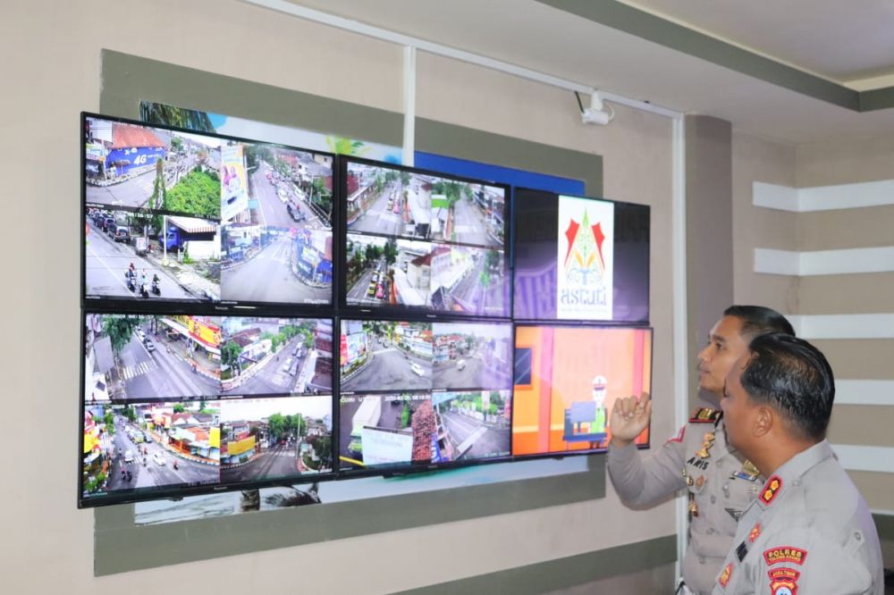 Peresmian TMC oleh Kapolres Tulungagung