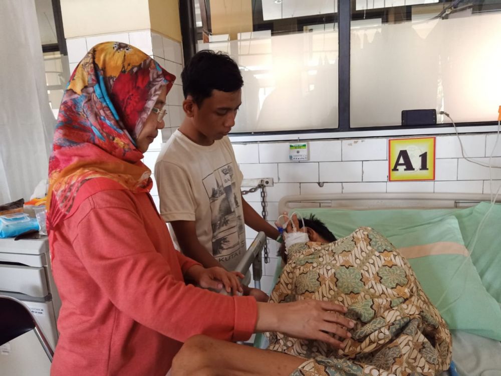 Eko Sumantoyo dirawat di RS Haji Surabaya