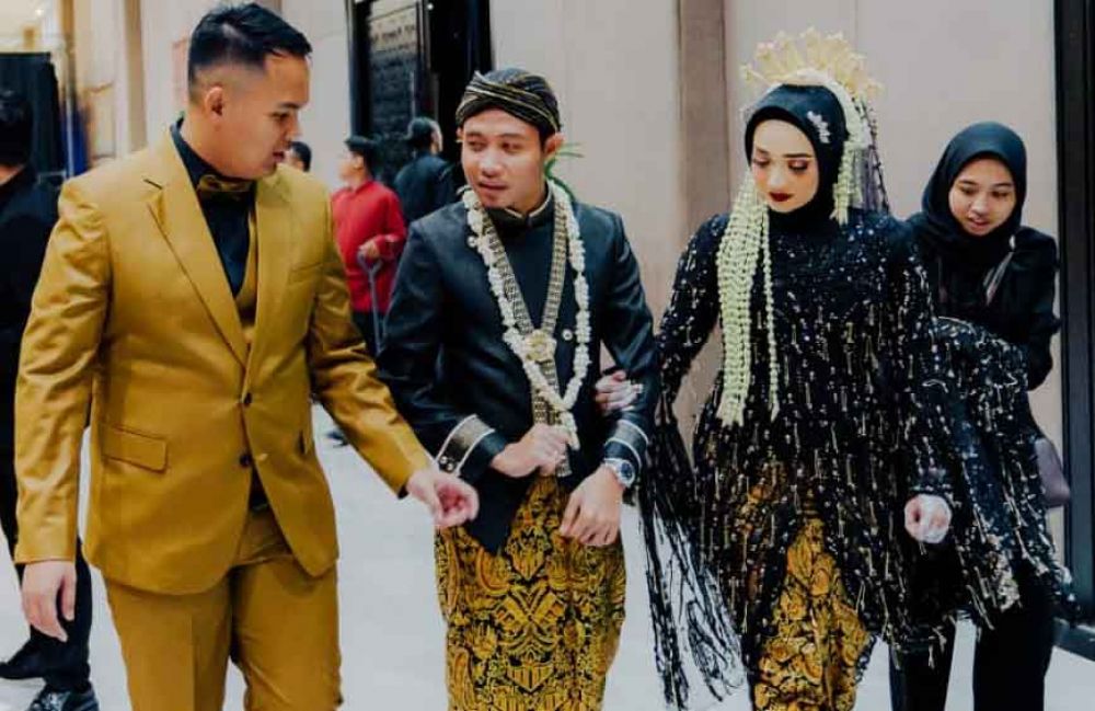 Resepsi pernikahan Evan Dimas dan Dewi Zahra