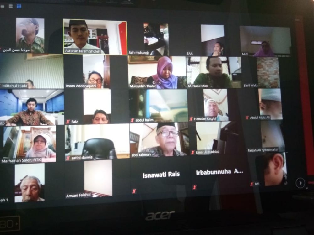 Rapat online Komisi Fatwa MUI