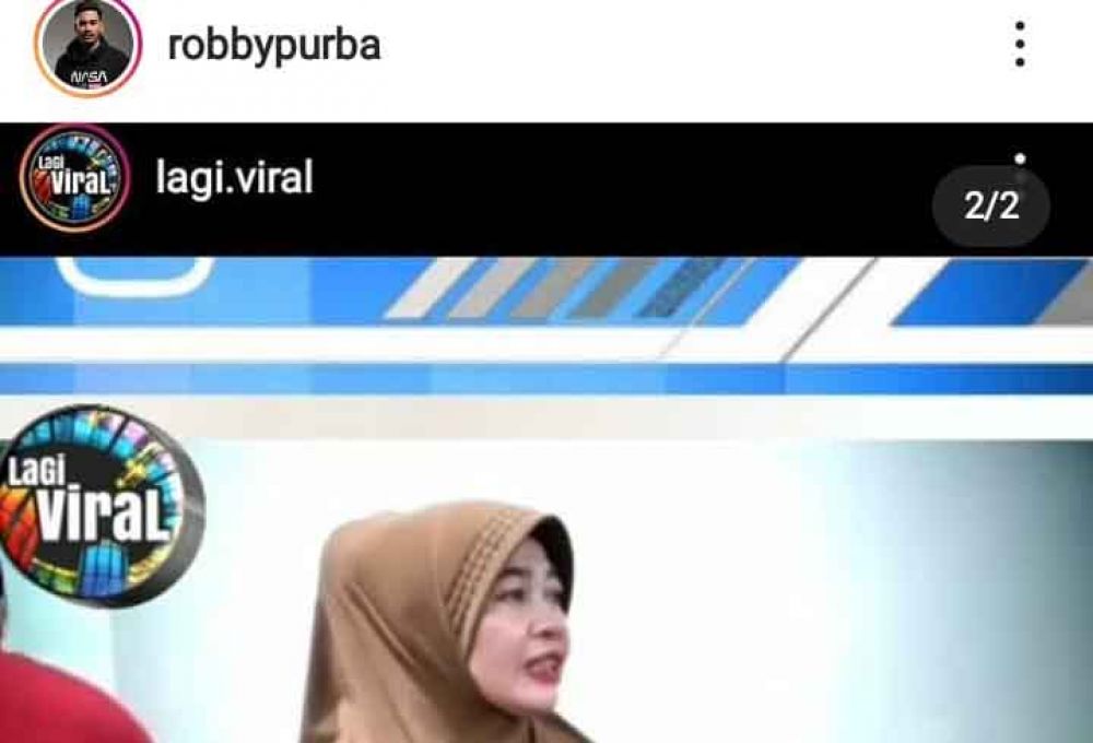 Screenshot Instagram @robbypurba