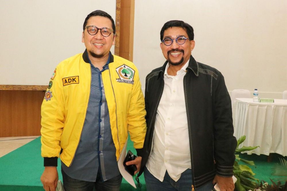 Penyerahan rekomendasi Partai Golkar pada Irjen Pol (Purn) Machfud Arifin 