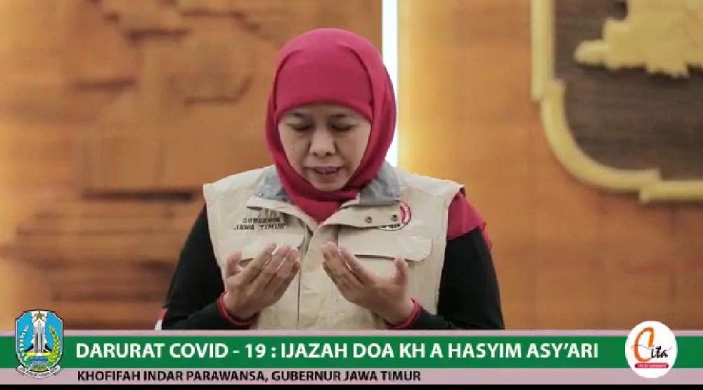 Video Gubernur Khofifah Berlogo Swasta, Humas: Tidak Ada Kontrak