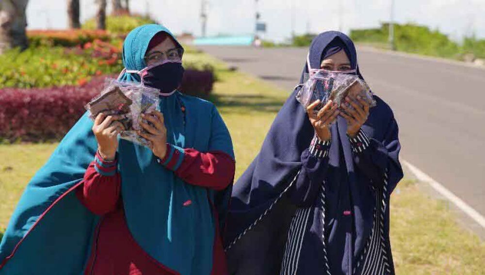 100 juta masker yang akan dibagikan gratis