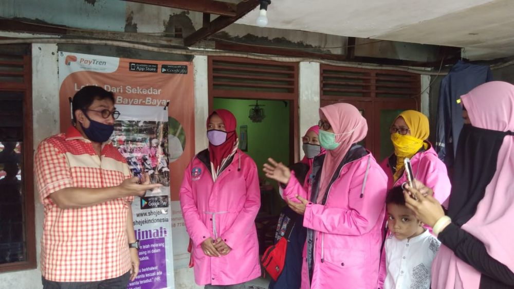 Machfud Arifin Peduli Ojol Single Parent Terdampak Corona