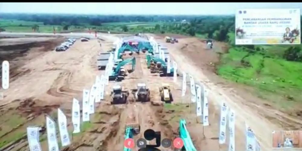 Pembangunan bandara baru di Kediri