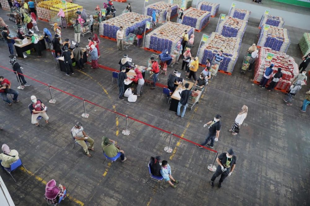 Lumbung Pangan Jatim di JX Surabaya