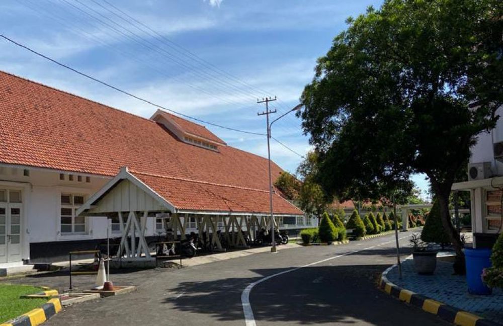 Gedung Puslitbang Humaniora Kementerian Kesehatan menjadi RS Darurat Covid-19/ foto dokumen

