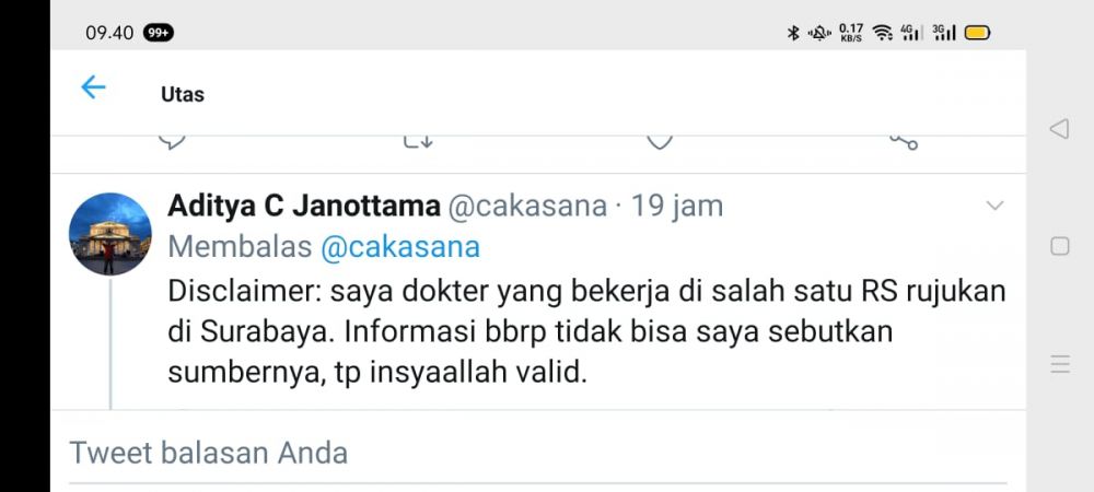 Foto-foto: tangkapan layar utas Aditya C Janottama melalui akun Twitter @cakasana