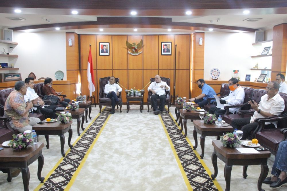 Pertemuan DPD RI dengan PWI di Jakarta
