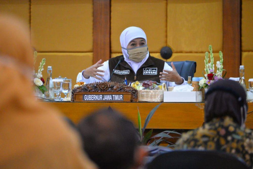 Gubernur Jatim Khofifah