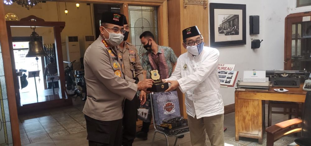 Pertemuan DMI Surabaya dengan Kapolrestabes Surabaya