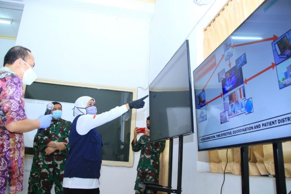 One Gate Referral System Percepat Penanganan Pasien Covid-19 di Jatim