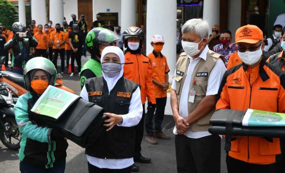 Gubernur Khofifah launching perluasan area layanan Lumbung Pangan Jatim 