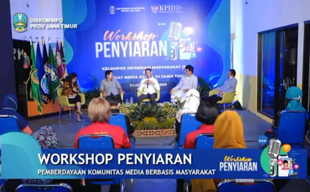 Workshop penyiaran yang digelar Diskominfo dan KPID

