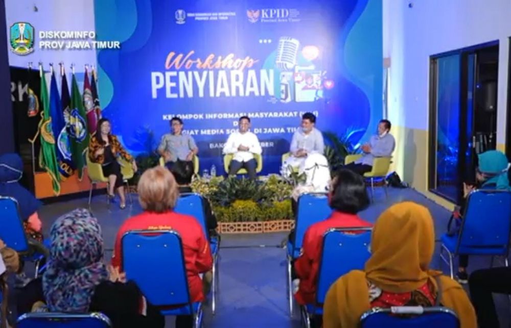 Workshop penyiaran yang digelar Diskominfo dan KPID
