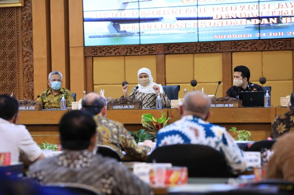 Sosialisasi Rencana Kerja Pemerintah Daerah (RKPD)Provinsi Jatim Tahun 2021