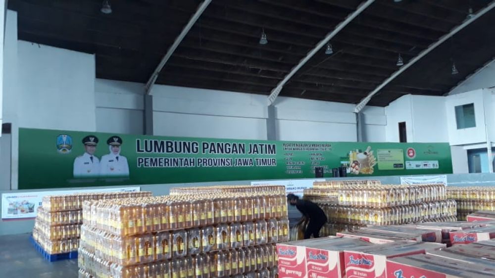 Lumbung Pangan Jatim yang tetap buka