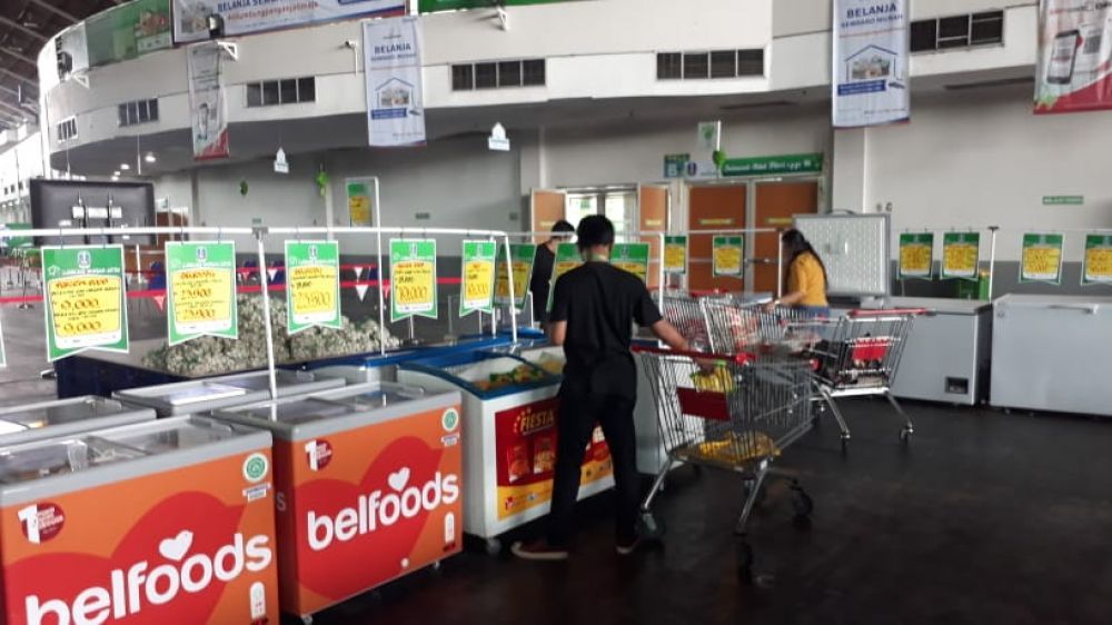 Aktifitas Lumbung Pangan Jatim (foto dokumen)