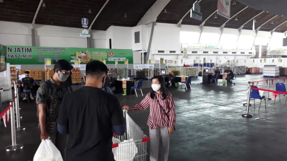 Lumbung Pangan Jatim di JX Expo 