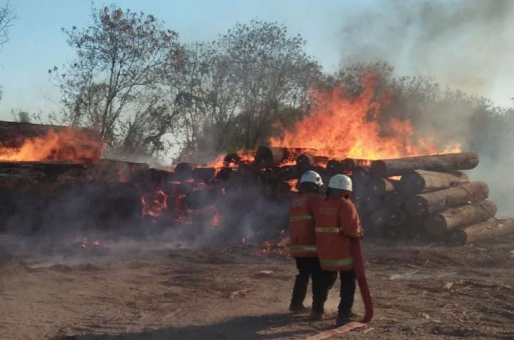 Pemadaman di Kalianak