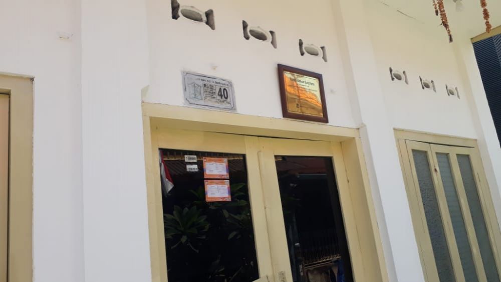 Rumah Bung Karno di Jalan Peneleh Gang Pandean IV Nomor 40 (Foto: Zain Ahmad)

