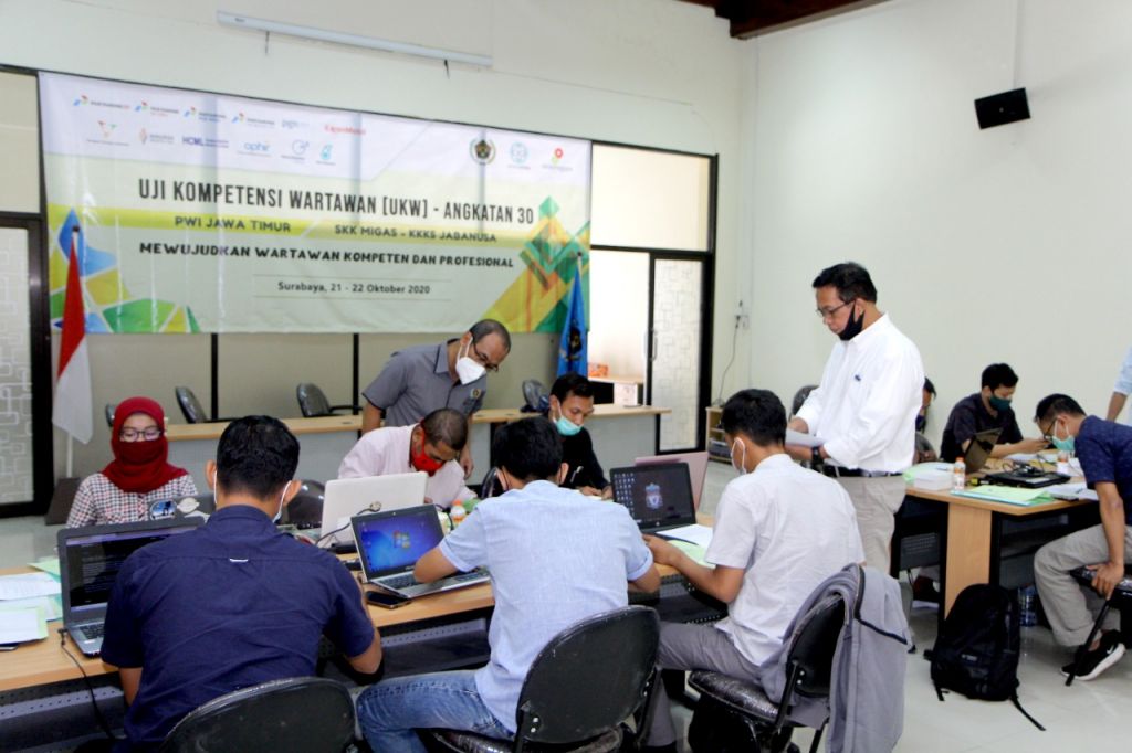 PWI Jatim gelar UKW di tengah Pandemi Covid-19