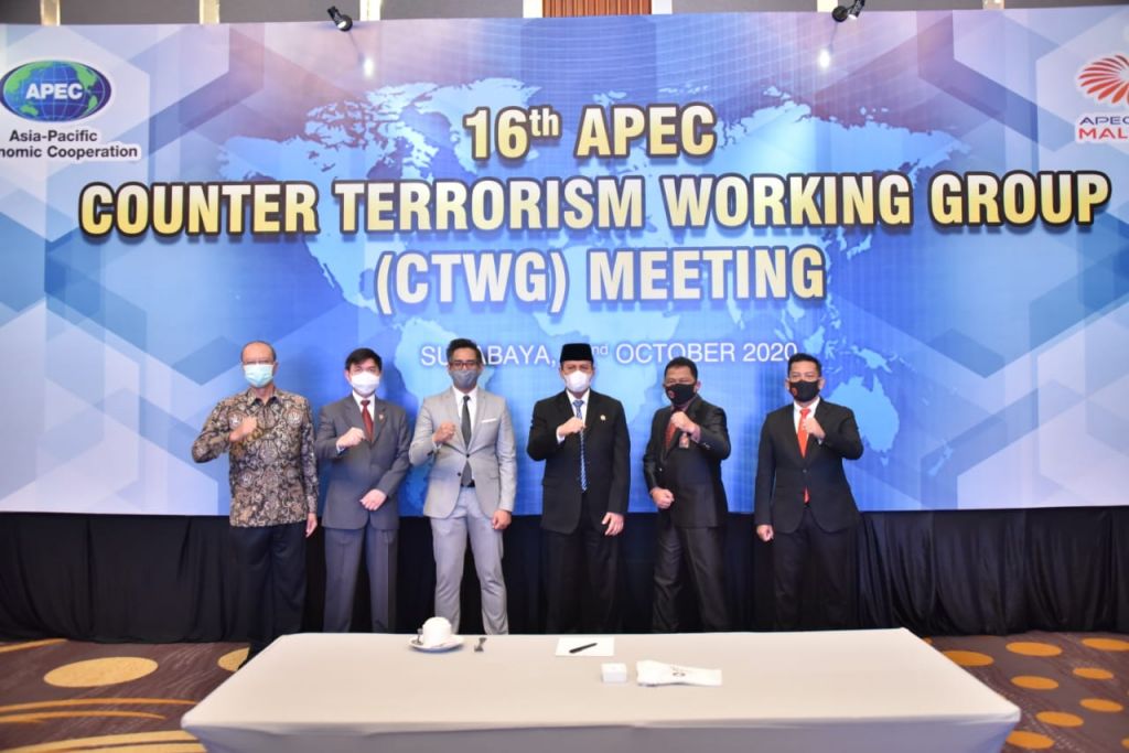 Pertemuan daring 16th APEC Counter Terrorism Working Group (CTWG) Meeting