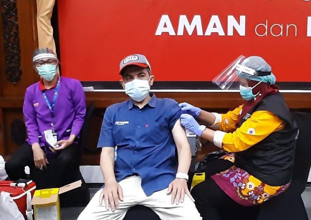 Pemprov Jatim juga memprioritaskan jurnalis di Surabaya untuk Vaksin Covid-19