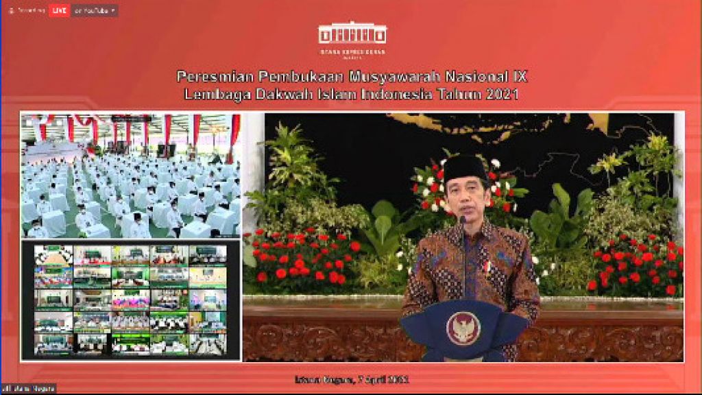 Buka Munas LDII, Presiden Jokowi Ingatkan Pentingnya Toleransi dalam Beragama