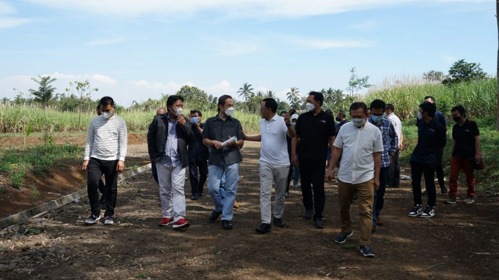 Rombongan AMSI Jatim saat berkunjung ke KEK Singhasari