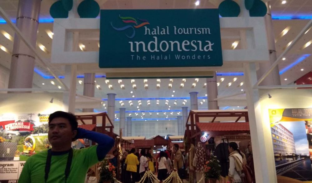 Wisata halal menjadi bagian dari Jatim Fair 2019 di Grand City Mall Surabaya