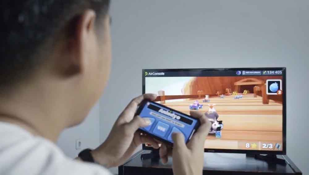 Pelanggan XL Home Kini Bisa Main Game di TV Cukup Pakai Smartphone