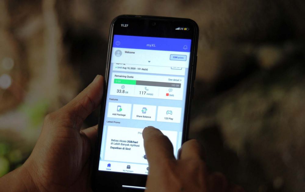 XL Axiata perpanjang gratis data 2GB per hari